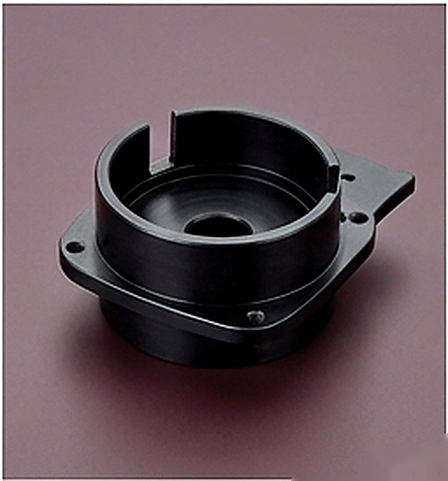 CNC machined cylindrical housing