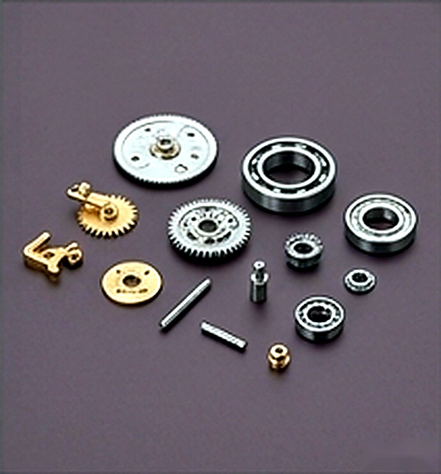 Assorted precision machined components