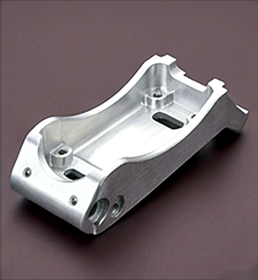 CNC machined mounting bracket