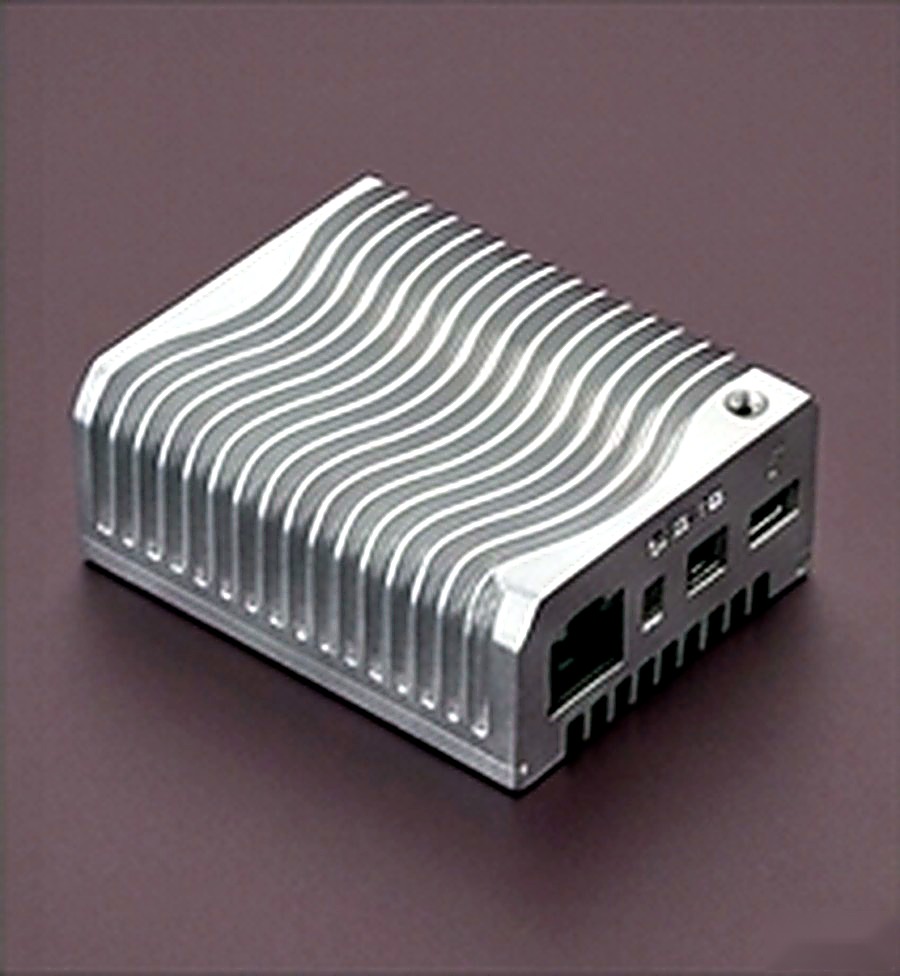 Aluminium heatsink enclosure part