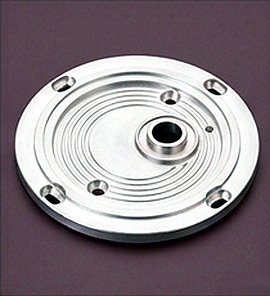 Precision machined circular plate