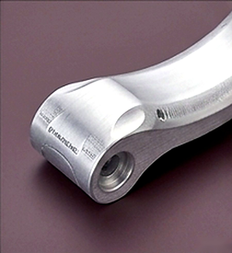 CNC machined support bracket