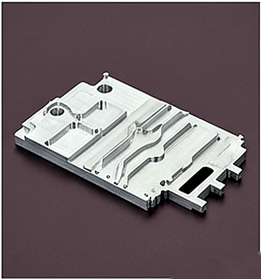 Precision machined base plate